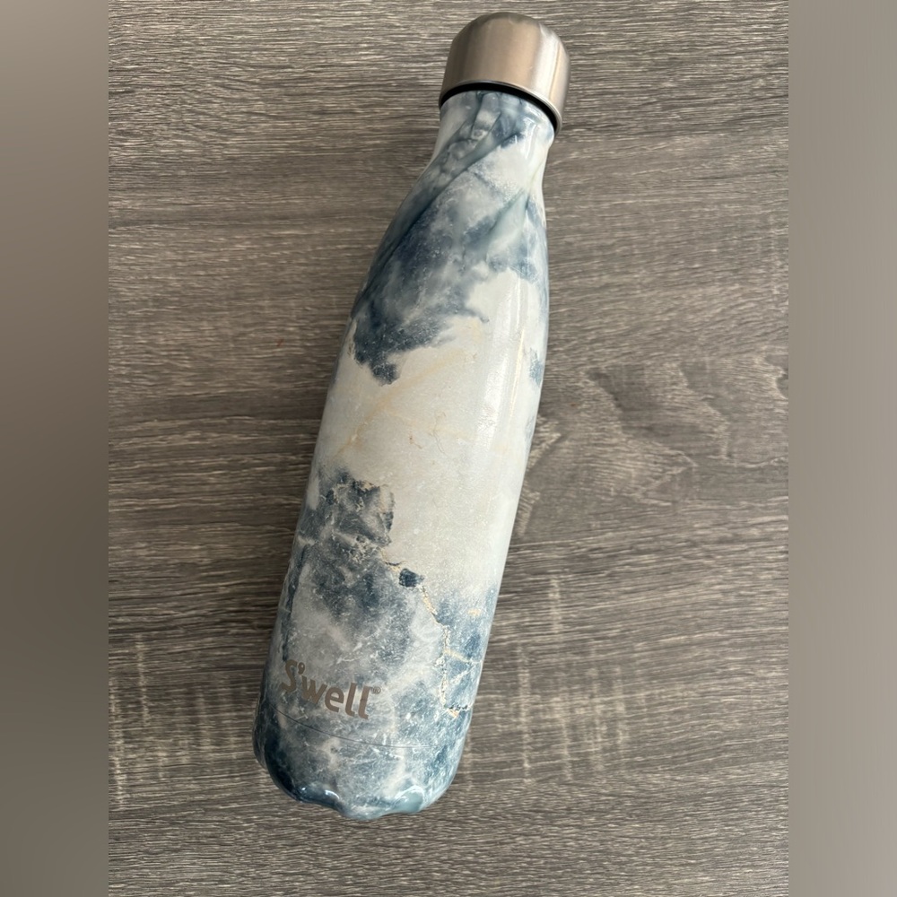 SWELL marble water bottle